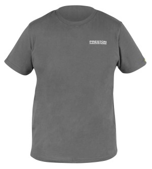 Сива тениска с лого PRESTON Grey T-Shirt